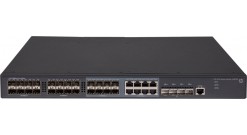 Коммутатор HP 5130-24G-SFP-4SFP+ EI Switch (16x100/1000 SFP + 8x100/1000 SFP or RJ-45 + 4x1/10G SFP+, Managed static L3, Stacking, IRF, 2 p/s slots, no p/s included, 19')