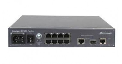 Коммутатор Huawei S2309TP-EI-AC, L2+, 8x10/100T, 1 Combo GE(10/100/1000T + 1x100/1000Base-X)ports, AC PSU