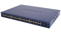 Коммутатор NETGEAR GS748T-500EUS Управляемый гигабитный Smart-коммутатор на 44GE+4SFP(Combo) портов c опциональной поддержкой функционала ethernet audio video bridging