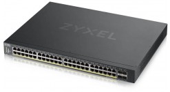 Коммутатор Zyxel XGS1930-52HP NebulaFlex 48xGE PoE+, 4xSFP+, бюджет PoE 375 Вт, автономное/облачное управление