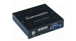 Коммутатор видеосигнала Matrox D2G-A2A-IF, DualHead2Go, enables you to attach two displays to your computer, RTL {10/20}