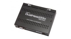 Коммутатор видеосигнала Matrox D2G-A2D-IF, DualHead2Go, Digital Edition enables you to attach two displays