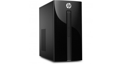 Компьютер HP 460-a210ur, Intel Pentium Quad-Core J3710, DDR3L 4Гб, 1000Гб, Intel HD Graphics, DVD-RW, Free DOS 2.0, черный [4xj29ea]