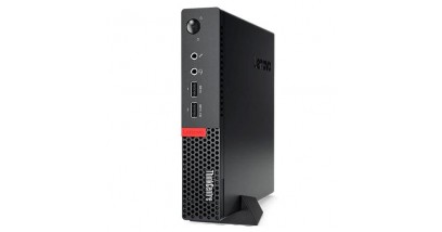 Компьютер Lenovo ThinkCentre M710q Tiny, Intel Core i3 6100T, DDR4 4Гб, 500Гб, Intel HD Graphics 530, noOS, черный [10mrs2bg00]