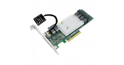 Контроллер Adaptec SmartRAID 3154-24i Single, 2294700-R, 24 internal ports, 6 x SFF-8643, RAID 0, 1, 5, 6, 50, 60, 1 ADM, 10 ADM
