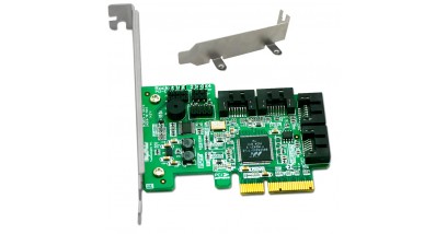 Контроллер LSI Logic SAS 8708EM2 SGL (LSI00180) 8-Port, 3Gb/s SATA+SAS, PCle, 256MB