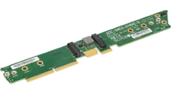 Контроллер Supermicro AOC-SMG3-2H8M2-O AOC supports 2280 M.2 form factor SSD (1 NVMe or 2 SATA)
