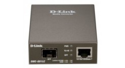 Медиаконвертер D-LINK DMC-G01LC/A1A 10/100/1000Base-T Twisted-pair to Gigabit SFP