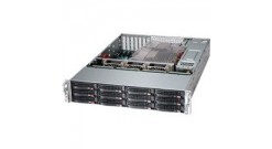 Корпус Supermicro CSE-826BAC4-R1K23LPB 2U, 2x1200W, 12x3.5""HDD (Up to 4 NVMe), SAS3 (12Gbps)