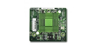 Сетевой адаптер Supermicro AOC-IBH-XQD - Dual Port InfiniBand Adapter Cards, 4x QDR/DDR 40Gb/s port or 10GbE