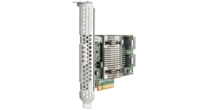 Контроллер HP Smart Host Bus Adapter H240ar(Zero Memory)/12G/2x int (mini-SAS) ports/Flexible for DL360/380 Gen9, ML350 Gen9