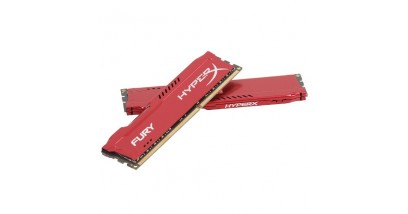 Модуль памяти Kingston 16GB 1333MHz DDR3 CL9 DIMM (Kit of 2) HyperX FURY Red Series