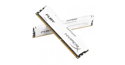 Модуль памяти Kingston 16GB 1333MHz DDR3 CL9 DIMM (Kit of 2) HyperX FURY White Series