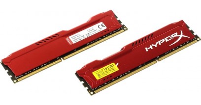 Модуль памяти Kingston 16GB 1866MHz DDR3 CL10 DIMM (Kit of 2) HyperX FURY Red Series