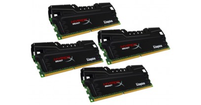 Модуль памяти Kingston 16GB 2400MHz DDR3 Non-ECC CL11 DIMM (Kit of 4) XMP Beast Series