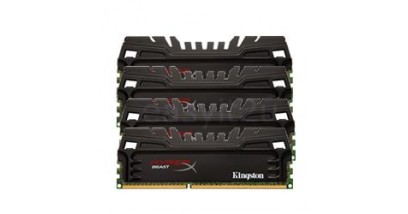 Модуль памяти Kingston 32GB 2400MHz DDR3 Non-ECC CL11 DIMM (Kit of 4) XMP Beast Series