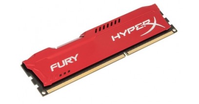 Модуль памяти Kingston 4GB 1600MHz DDR3 CL10 DIMM HyperX FURY Red Series