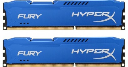Модуль памяти Kingston 8GB 1866MHz DDR3 CL10 DIMM (Kit of 2) HyperX FURY Blue Series