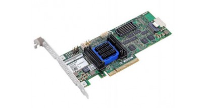 Контроллер Adaptec ASR-6405 (PCI-E v2 x8, LP) Kit SAS 6G, Raid 0,1,10,5,6,50, 4port(intSFF8087), 512Mb onboard