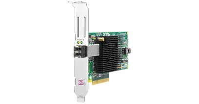 Контроллер HPE StorageWorks FCA 81E 8Gb FC Host Bus Adapter PCI-E for Windows, Linux (LC connector), incl. h/h & f/h. brckts (analog AJ762A)