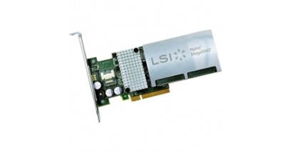 Контроллер LSI Logic SAS 8110-4i, 200GB NAND flash, MD2, x8 PCIe 3.0, x4 SAS ports with automatic hot spot