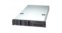 Корпус Chenbro 2U RM23608T2-L 8xHotSWAP HDD with 6G miniSAS BP, P2G PSU Bracket, no PSU (RM23608H01*13027) (аналог CSE-825TQ)