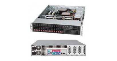 Корпус Supermicro CSE-213A-R740WB 2U, E-ATX 13.68''x13'', 16x2.5'' hot-swap SAS/SATA dual expander with SES2 with SFF8087 connectors, 1x5.25'', 4xFH, 3xLP, 437x89x630mm, redundant 740W Platinum, WIO