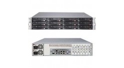Корпус Supermicro CSE-826BE16-R920LPB 2U, 920W, Redundant, 12*HDD SAS/SATA 3", 1Ch Expander SAS2, LP