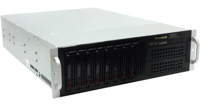 Корпус Supermicro CSE-835TQ-R920B (Black) 3U Rack, 8x3.5""SAS/SATA HSW+2x5"" fix, slim DVD, 920W 1+1