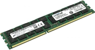 Модуль памяти Crucial 16GB DDR3 1866MHz PC3-14900 RDIMM ECC Reg CL13 ((CT16G3ERSDD4186D)