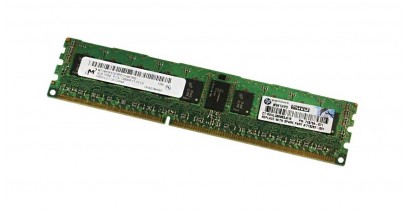 Модуль памяти HPE 4GB DDR3 1Rx4 PC3L-12800R-11 Low Voltage Registered DIMM for DL360p/360e, DL380p/380e, ML350p/350e, BL460c Gen8 (713981-B21)
