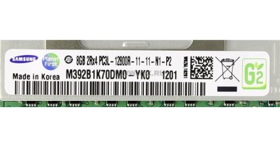 Модуль памяти Samsung 8GB DDR3 1600MHz PC3-12800 RDIMM ECC Reg CL11, 1.5V (M393B1K70DH0-CK0)