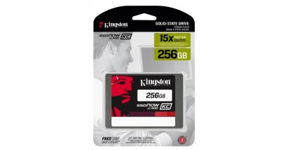Накопитель SSD Kingston 256GB SSDNow KC400 SSD SATA 3 2.5 (7mm height)