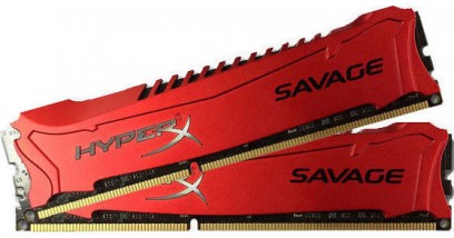 Модуль памяти Kingston DIMM DDR3 4096MBx2 PC12800 1600MHz HyperX Savage CL9-9-9 [HX316C9SRK2, 8] Retail