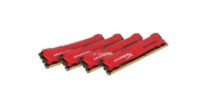 Модуль памяти Kingston DIMM DDR3 8192MBx4 PC17000 2133MHz HyperX Savage CL11-12-12 [HX321C11SRK4, 32] Retail