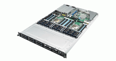 Серверная платформа Asus RS700-E7-RS8 1U LGA2011, Z9PP-D24, E5-26xx/ 24xDDR3 (512GB)/ 8xHDD/ DVDRW/ AST2300 16MB/ 1xi350-AM4/ 2x800W (90S7JA0000U300UET)