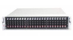 Серверная платформа Supermicro SSG-2027R-AR24 2U 2xLGA2011 iC602/16*DDR3/24x2.5 SAS/2*10GLan/VGA/IPMI 2x920W