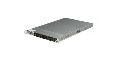 Серверная платформа Supermicro SYS-1018D-73MTF 1U LGA1150 iC222, 4xDDR3,8x2.5""HDD, 2xGbE,IPMI, SAS,PCI-Ex16, 330W