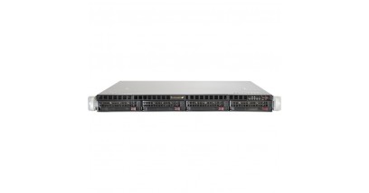 Серверная платформа Supermicro SYS-6018R-MTR 1U 2xLGA2011 iC612, 8xDDR4, 4x3.5"" HDD, 2x1GbE, IPMI 2x400W