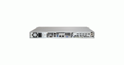Серверная платформа Supermicro SYS-6018R-MT 1U 2xLGA2011 iC612, 8xDDR4, 4x3.5"" HDD, 2x1GbE, IPMI 480W