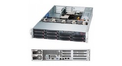 Серверная платформа Supermicro SYS-6027R-72RFTP+ 2U 2xLGA2011 Intel C602J, 24xDDR3, 10xHDD, 2xGbE, LSI2208 2x920W