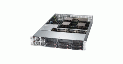 Серверная платформа Supermicro SYS-8027R-7RFT+ 2U 4xLGA2011 (E5-46xx) C602/32*DDR3/6x3.5 SAS/2*10GLan/IPMI/VGA 2x1400W