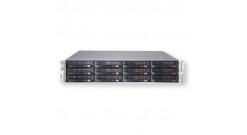 Серверная платформа Supermicro SSG-6028R-E1CR12H 2U 2xLGA2011 2x920W, iC612, 16xDDR4, 12xHDD 3.5"", 2x10GbE, IPMI 2x920W