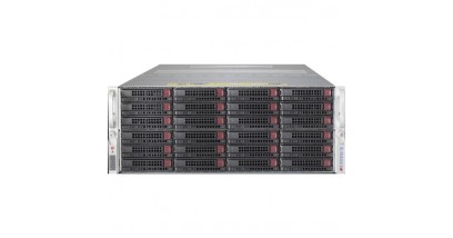 Серверная платформа Supermicro SSG-6048R-E1CR24H 4U 2xLGA2011 iC612 ,16xDDR4, 24x3.5""HDD, LSI3108,2x10GbE 2x920W
