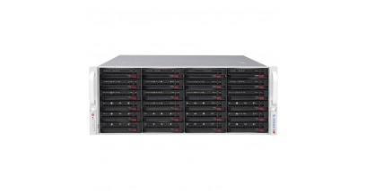 Серверная платформа Supermicro SSG-6048R-E1CR24N 4U 2xLGA2011 3.5"" SAS/SATA x 24, LSI3108 10G 4P 2x1280W