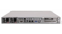 Серверная платформа Supermicro SYS-1027R-WRF 1U 2xLGA201 Intel C602, 16xDDR3, 8xHDD 2.5"", 2xGbE, IPMI, 2x700W