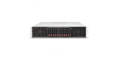 Серверная платформа Supermicro SYS-2028GR-TR 2U (Up to 4 NVIDIA GPU) 2xLGA2011 iC612, 16xDDR4, 10x2.5"" HDD, 2x1GbE, IPMI, 2x2000W
