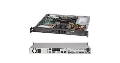Серверная платформа Supermicro SYS-5017R-MF 1U 1xLGA2011 C602,8xDDR3 upto 512Gb,2 int x3.5""HDD,PCI-Ex16,2xGbE,IPMI 350W