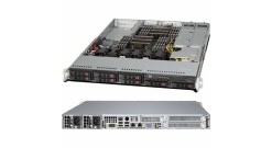 Серверная платформа Supermicro SYS-6017R-N3RF4+ 1U 2xLGA2011 Intel C606, 24xDDR3, 4xHDD 3.5"", 4xGbE, IPMI 2x700W