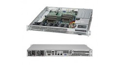 Серверная платформа Supermicro SYS-6018R-MDR 1U 2xLGA2011 iC612, 8xDDR4, 2x2.5"" fix.HDD, 2xGbE, IPMI 2x400W